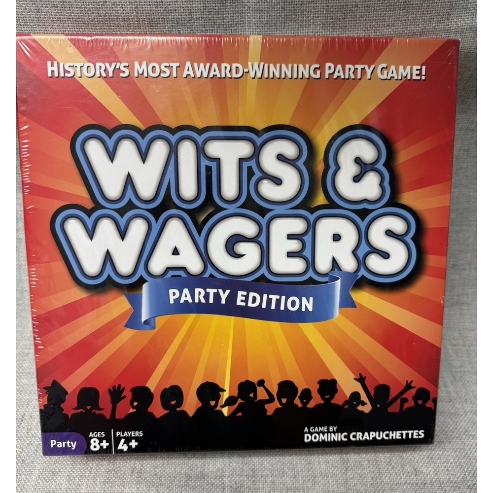 Wits And Wagers Party Edition Game North Star Games 2018 New Factory Sealed